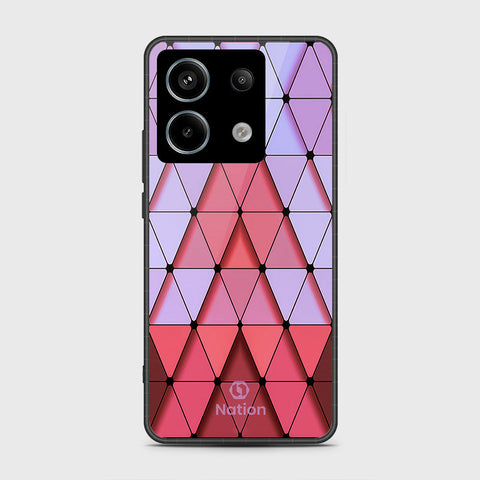 Xiaomi Poco M6 Pro 4G Cover- Onation Pyramid Series - HQ Ultra Shine Premium Infinity Glass Soft Silicon Borders Case