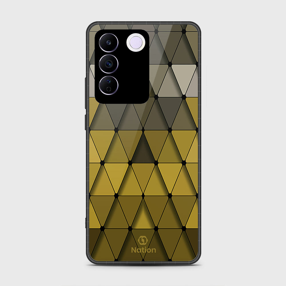 Vivo V27e Cover- Onation Pyramid Series - HQ Premium Shine Durable Shatterproof Case