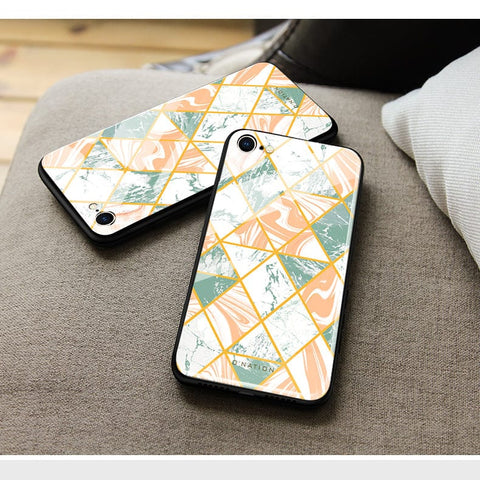 Oppo A96 4G Cover - O'Nation Shades of Marble Series - HQ Ultra Shine Premium Infinity Glass Soft Silicon Borders Case