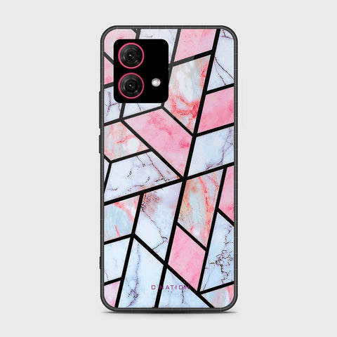 Motorola Moto G84 Cover - O'Nation Shades of Marble Series - HQ Ultra Shine Premium Infinity Glass Soft Silicon Borders Case