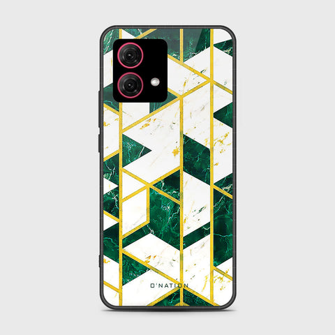 Motorola Moto G84 Cover - O'Nation Shades of Marble Series - HQ Ultra Shine Premium Infinity Glass Soft Silicon Borders Case