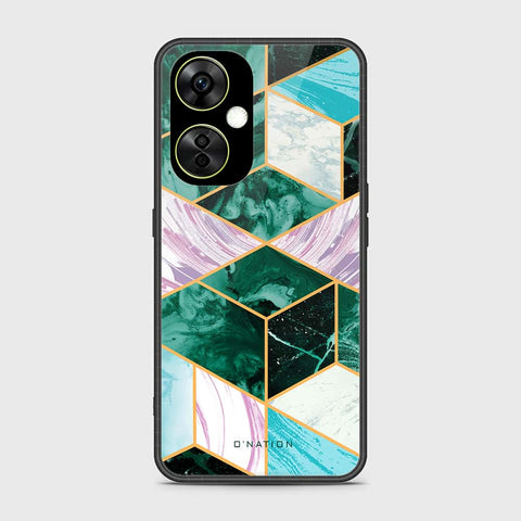 Oppo K11 Cover- O'Nation Shades of Marble Series - HQ Ultra Shine Premium Infinity Glass Soft Silicon Borders Case