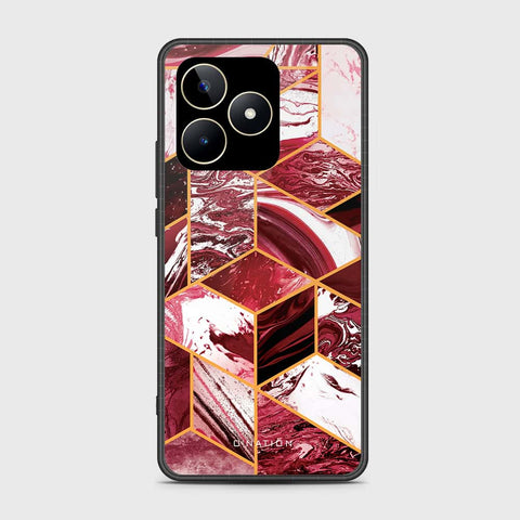 Realme Note 50 Cover- O'Nation Shades of Marble Series - HQ Ultra Shine Premium Infinity Glass Soft Silicon Borders Case