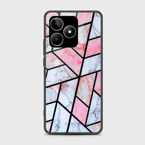 Realme Note 50 Cover- O'Nation Shades of Marble Series - HQ Ultra Shine Premium Infinity Glass Soft Silicon Borders Case