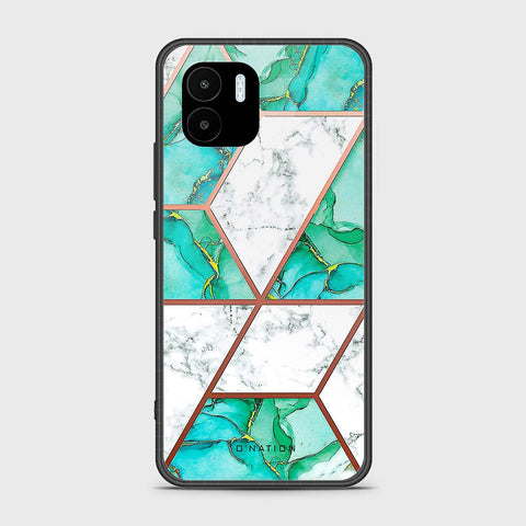 Xiaomi Poco C50 Cover - O'Nation Shades of Marble Series - HQ Ultra Shine Premium Infinity Glass Soft Silicon Borders Case