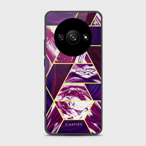 Xiaomi Redmi A3x Cover- O'Nation Shades of Marble Series - HQ Ultra Shine Premium Infinity Glass Soft Silicon Borders Case