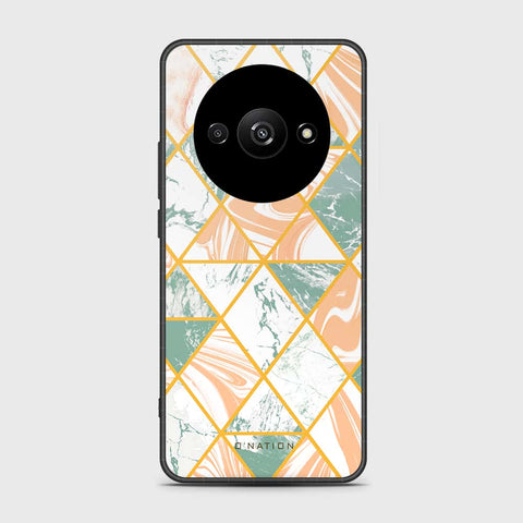 Xiaomi Redmi A3x Cover- O'Nation Shades of Marble Series - HQ Ultra Shine Premium Infinity Glass Soft Silicon Borders Case