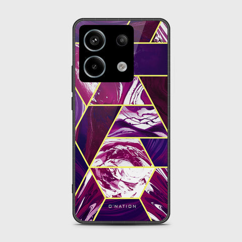 Xiaomi Poco M6 Pro 4G Cover- O'Nation Shades of Marble Series - HQ Ultra Shine Premium Infinity Glass Soft Silicon Borders Case