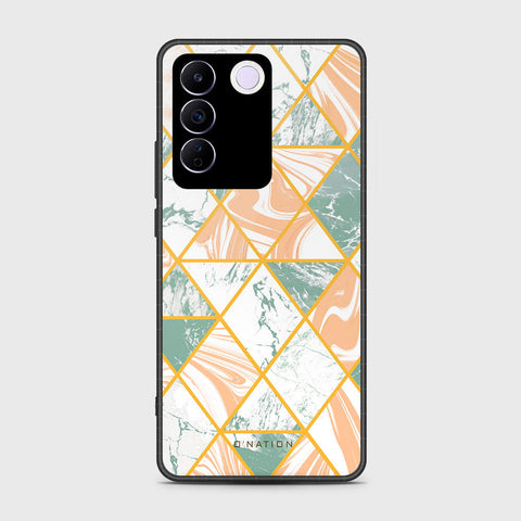 Vivo V27e Cover- O'Nation Shades of Marble Series - HQ Premium Shine Durable Shatterproof Case