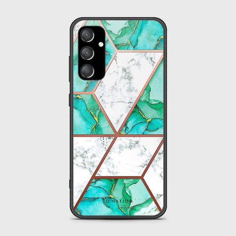 Samsung Galaxy A55 Cover- O'Nation Shades of Marble Series - HQ Ultra Shine Premium Infinity Glass Soft Silicon Borders Case