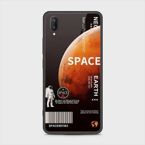 Vivo V11 Cover - Limitless Series - HQ Ultra Shine Premium Infinity Glass Soft Silicon Borders Case