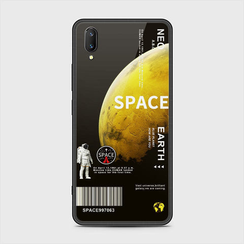 Vivo V11 Cover - Limitless Series - HQ Ultra Shine Premium Infinity Glass Soft Silicon Borders Case