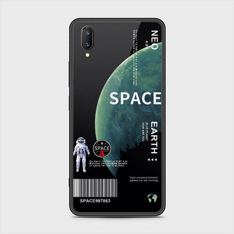 Vivo V11 Cover - Limitless Series - HQ Ultra Shine Premium Infinity Glass Soft Silicon Borders Case