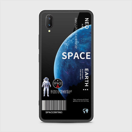 Vivo V11 Cover - Limitless Series - HQ Ultra Shine Premium Infinity Glass Soft Silicon Borders Case