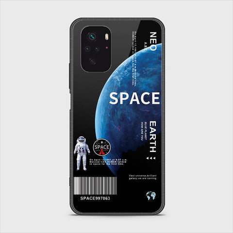 Xiaomi Redmi Note 10 4G Cover - Limitless Series - D9 - HQ Ultra Shine Premium Infinity Glass Soft Silicon Borders Case ( Fast Delivery )