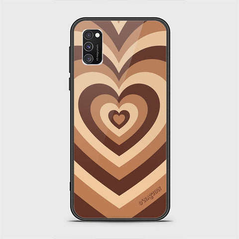 Samsung Galaxy A03s Cover - O'Nation Heartbeat Series - HQ Ultra Shine Premium Infinity Glass Soft Silicon Borders Case