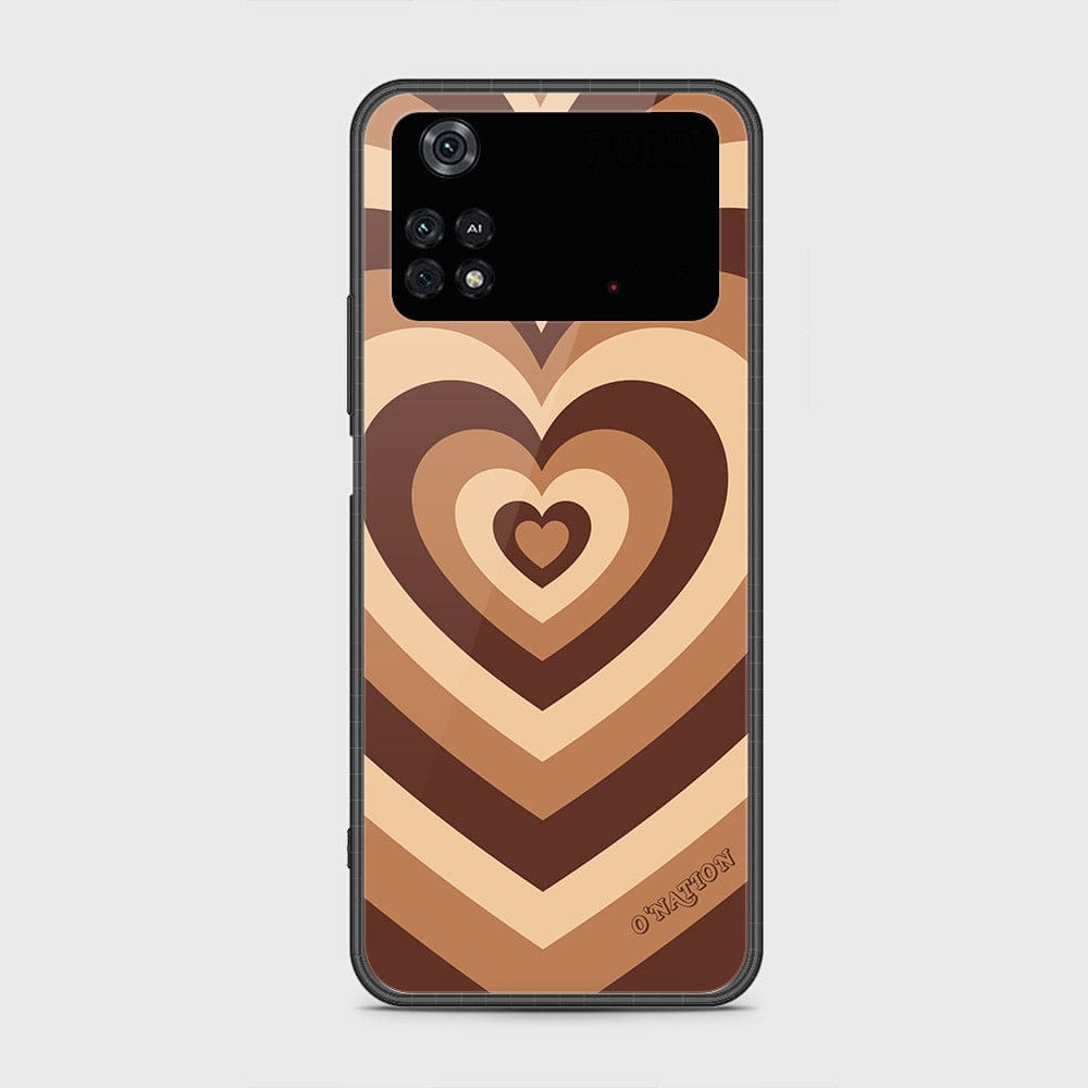 Xiaomi Poco M4 Pro Cover - O'Nation Heartbeat Series - D15 - HQ Ultra Shine Premium Infinity Glass Soft Silicon Borders Case ( Fast Delivery )