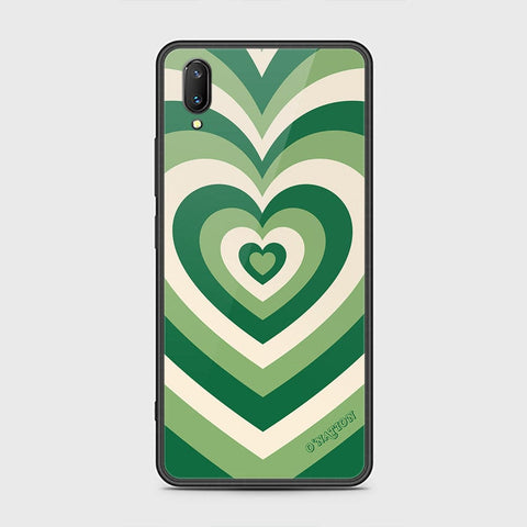 Vivo V11 Cover - O'Nation Heartbeat Series - HQ Ultra Shine Premium Infinity Glass Soft Silicon Borders Case