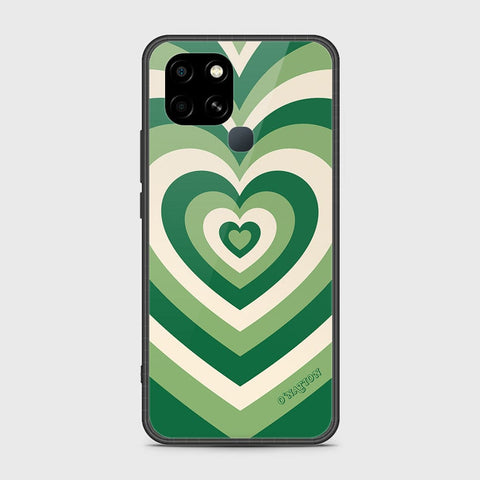 Infinix Smart 6 HD Cover - O'Nation Heartbeat Series - HQ Ultra Shine Premium Infinity Glass Soft Silicon Borders Case