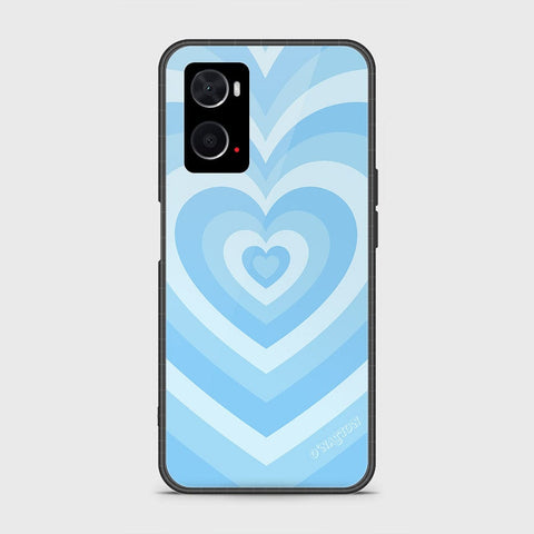 Oppo A96 4G Cover - O'Nation Heartbeat Series - HQ Ultra Shine Premium Infinity Glass Soft Silicon Borders Case