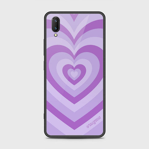 Vivo V11 Cover - O'Nation Heartbeat Series - HQ Ultra Shine Premium Infinity Glass Soft Silicon Borders Case