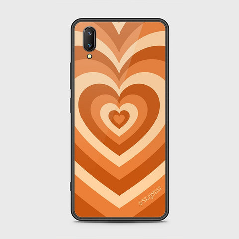 Vivo V11 Cover - O'Nation Heartbeat Series - HQ Ultra Shine Premium Infinity Glass Soft Silicon Borders Case