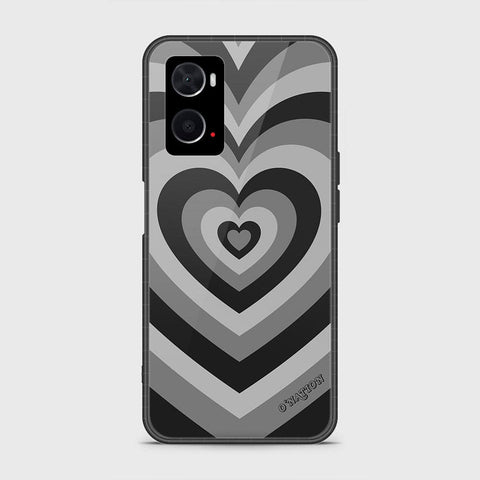 Oppo A96 4G Cover - O'Nation Heartbeat Series - HQ Ultra Shine Premium Infinity Glass Soft Silicon Borders Case