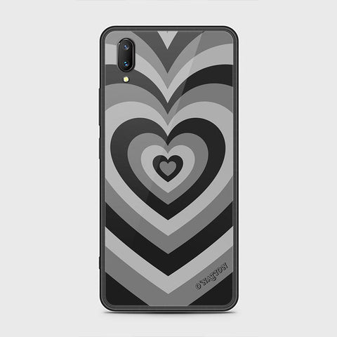 Vivo V11 Cover - O'Nation Heartbeat Series - HQ Ultra Shine Premium Infinity Glass Soft Silicon Borders Case