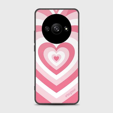 Xiaomi Redmi A3x Cover- O'Nation Heartbeat Series - HQ Ultra Shine Premium Infinity Glass Soft Silicon Borders Case