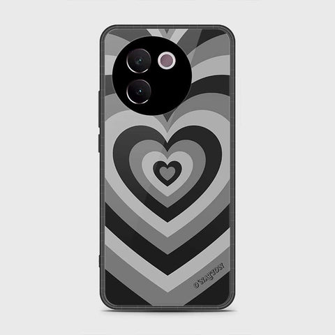 Vivo V30e Cover- O'Nation Heartbeat Series - HQ Ultra Shine Premium Infinity Glass Soft Silicon Borders Case