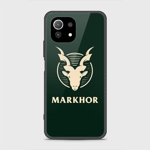 Xiaomi 11 Lite 5G NE Cover - Markhor Series - HQ Ultra Shine Premium Infinity Glass Soft Silicon Borders Case