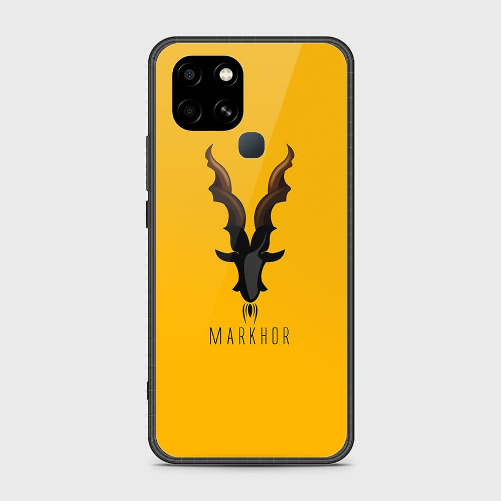 Infinix Smart 6 HD Cover - Markhor Series - HQ Ultra Shine Premium Infinity Glass Soft Silicon Borders Case