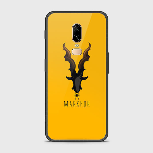 OnePlus 6 Cover - Markhor Series - HQ Ultra Shine Premium Infinity Glass Soft Silicon Borders Case