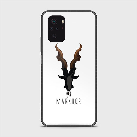 Xiaomi Redmi Note 10S Cover - Markhor Series - D38 - HQ Ultra Shine Premium Infinity Glass Soft Silicon Borders Case ( Fast Delivery )