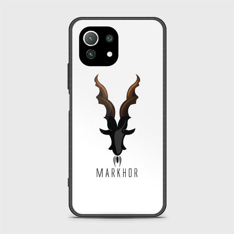 Xiaomi 11 Lite 5G NE Cover - Markhor Series - HQ Ultra Shine Premium Infinity Glass Soft Silicon Borders Case