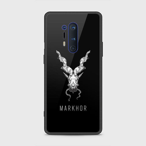 OnePlus 8 Pro Cover - Markhor Series - HQ Ultra Shine Premium Infinity Glass Soft Silicon Borders Case (Fast Delivery)