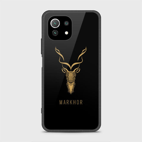 Xiaomi 11 Lite 5G NE Cover - Markhor Series - HQ Ultra Shine Premium Infinity Glass Soft Silicon Borders Case