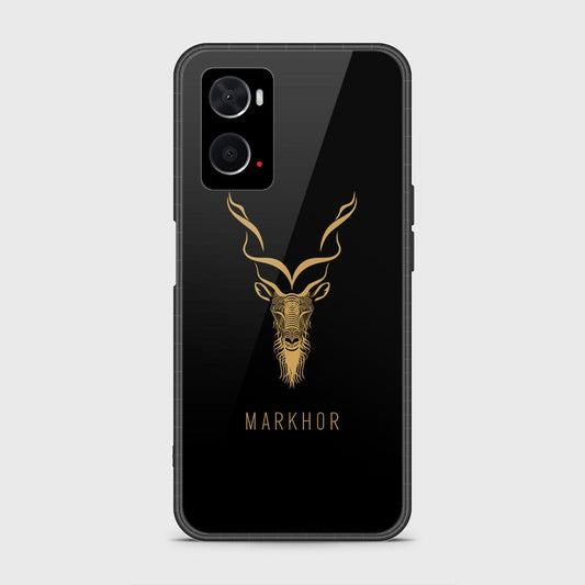 Oppo A36 Cover - Markhor Series - D22 - HQ Ultra Shine Premium Infinity Glass Soft Silicon Borders Case ( Fast Delivery )