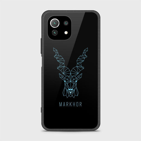 Xiaomi 11 Lite 5G NE Cover - Markhor Series - HQ Ultra Shine Premium Infinity Glass Soft Silicon Borders Case