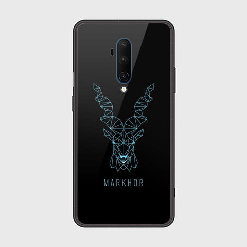 OnePlus 7T Pro Cover - Markhor Series - D8 - HQ Ultra Shine Premium Infinity Glass Soft Silicon Borders Case ( Fast Delivery )