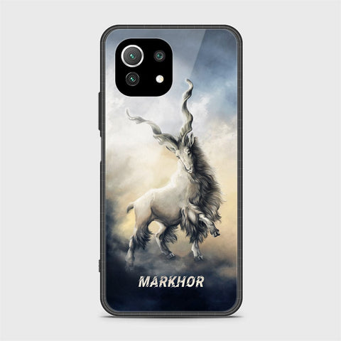 Xiaomi 11 Lite 5G NE Cover - Markhor Series - HQ Ultra Shine Premium Infinity Glass Soft Silicon Borders Case