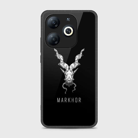 Infinix Smart 8 Plus Cover- Markhor Series - HQ Ultra Shine Premium Infinity Glass Soft Silicon Borders Case