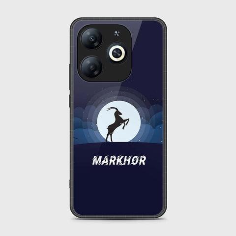 Infinix Smart 8 Plus Cover- Markhor Series - HQ Ultra Shine Premium Infinity Glass Soft Silicon Borders Case