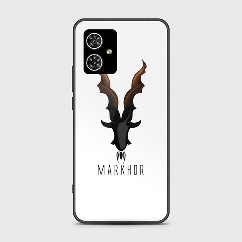 Motorola Moto G54 Cover- Markhor Series - HQ Ultra Shine Premium Infinity Glass Soft Silicon Borders Case