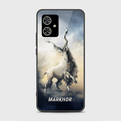 Motorola Moto G54 Cover- Markhor Series - HQ Ultra Shine Premium Infinity Glass Soft Silicon Borders Case