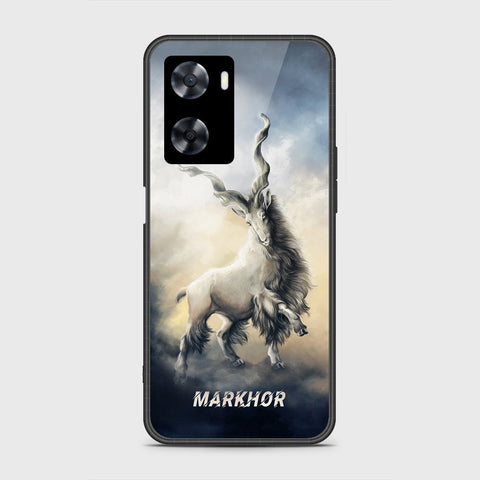 Oppo A77s Cover - Markhor Series - HQ Ultra Shine Premium Infinity Glass Soft Silicon Borders Case (Fast Delivery) (SU)