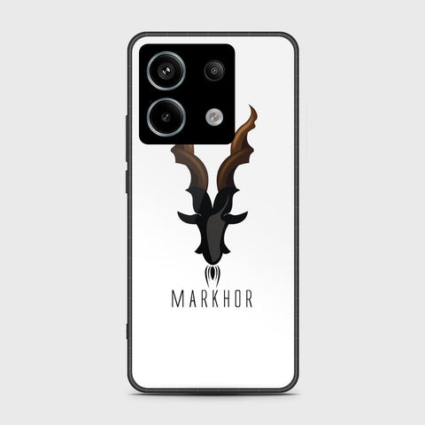 Xiaomi Poco M6 Pro 4G Cover- Markhor Series - HQ Ultra Shine Premium Infinity Glass Soft Silicon Borders Case