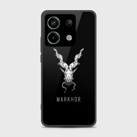 Xiaomi Poco M6 Pro 4G Cover- Markhor Series - HQ Ultra Shine Premium Infinity Glass Soft Silicon Borders Case