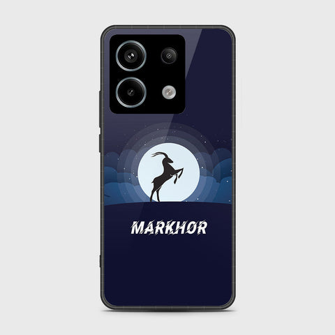 Xiaomi Poco M6 Pro 4G Cover- Markhor Series - HQ Ultra Shine Premium Infinity Glass Soft Silicon Borders Case