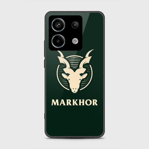 Xiaomi Poco M6 Pro 4G Cover- Markhor Series - HQ Ultra Shine Premium Infinity Glass Soft Silicon Borders Case